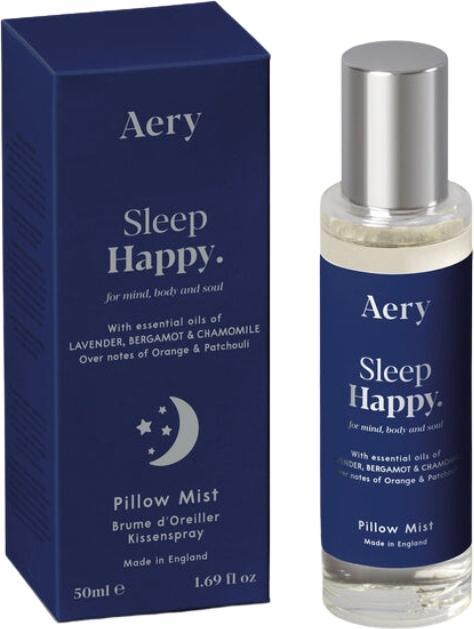 Image du produit Aery Sleep Happy brume d’oreiller Lavande Bergamote (Eau de toilette, 50 ml)