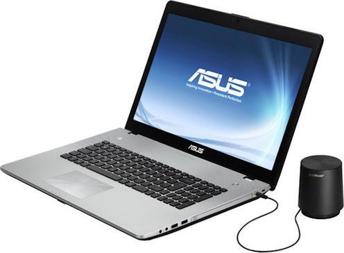 Actual product image ASUS N76VZ, i7 3610QM, 17.3" Full HD, SSD + 750GB, TV (8 GB)