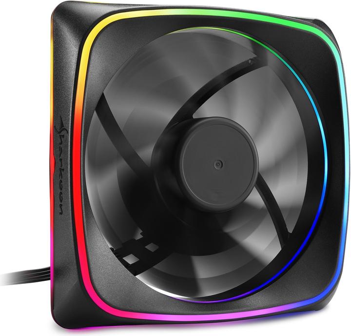 Image du produit Sharkoon SHARK Lights RGB Fan (120 mm, 1 x)