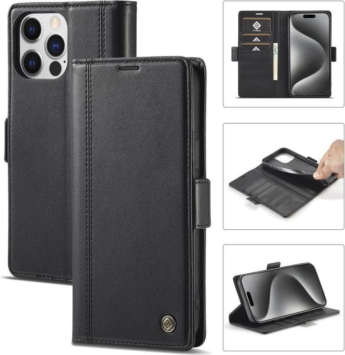 Image du produit LC.Imeeke iPhone 16 Pro - Etui à rabat Business (Apple iPhone 16 Pro)