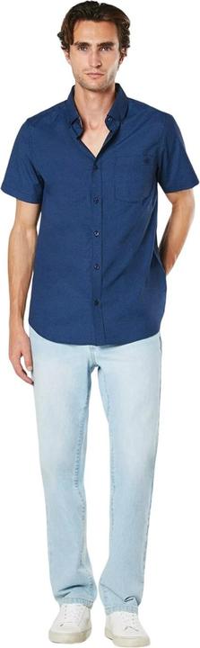 Actual product image Universal Textiles Mens Dotted Short-Sleeved Shirt (XL)