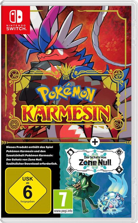 Actual product image Nintendo Pokémon Crimson + The Treasure of Zone Zero - Expansion (Switch, DE)