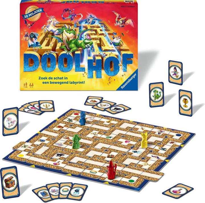 Produktbild Ravensburger Doolhof Rennen-Brettspiel Kinder & Erwachsene