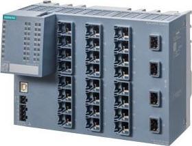 Produktbild Siemens 6GK53284TS012AC2 6GK5328-4TS01-2AC2 Industrial Ethernet Switch (24 Ports)