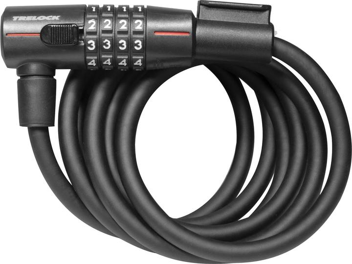 Immagine prodotto Trelock Serratura a cavo a spirale SK 312 CODE (180 cm)