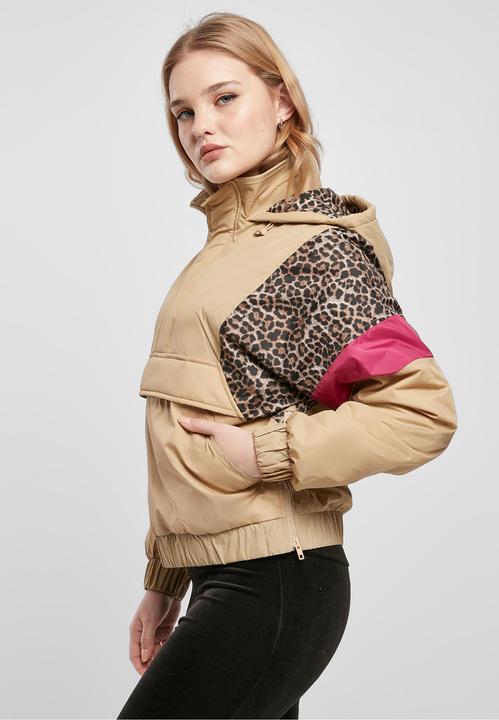 Actual product image Urban Classics Ladies AOP Mixed Pull Over Jacket (5XL)