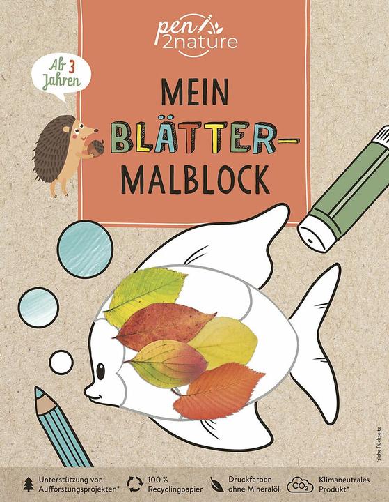 Image du produit Mon bloc de coloriage à feuilles. Pour les enfants à partir de 3 ans