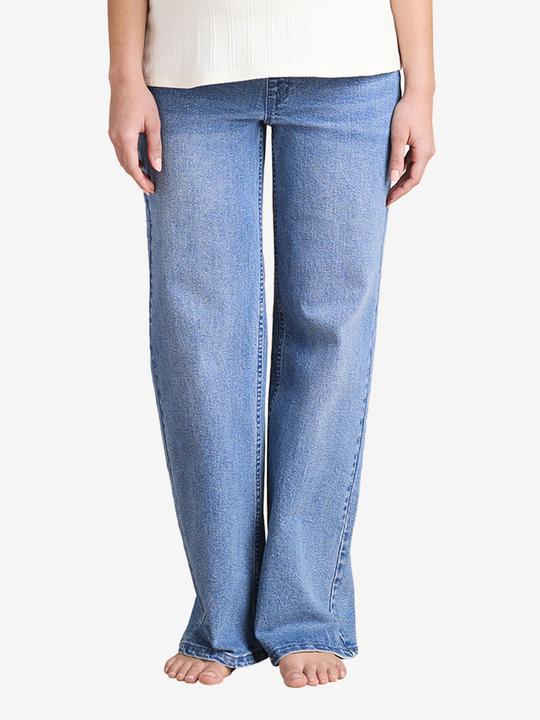 Produktbild Envie de Fraise Weite Umstandsjeans mit Seamless-Einsatz, mit Recycling-Baumwolle (36)