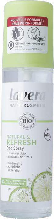 Produktbild Lavera Deo Spray Natural Refresh Bio Limette (Spray, 75 ml)