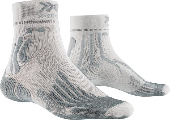Actual product image X-Socks Men Run Speed two 4.0 light charcoal/pearl grey (39 - 41)