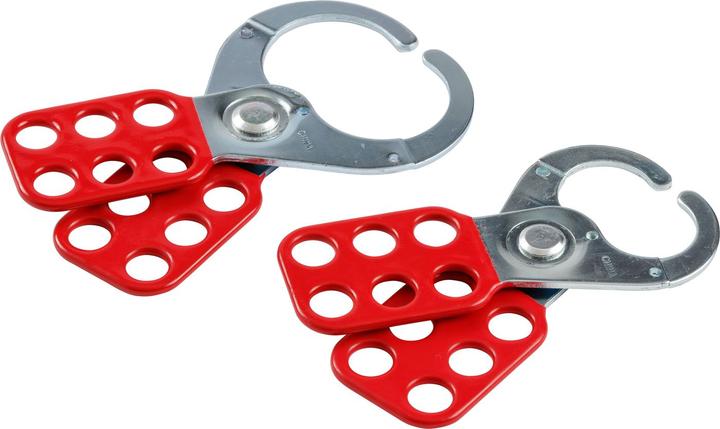 Produktbild Brady Lockout Verriegelungssysteme (Mehrfach-Schliessbügel), 38 mm, Rot (12 Stück/Packung) (805841)