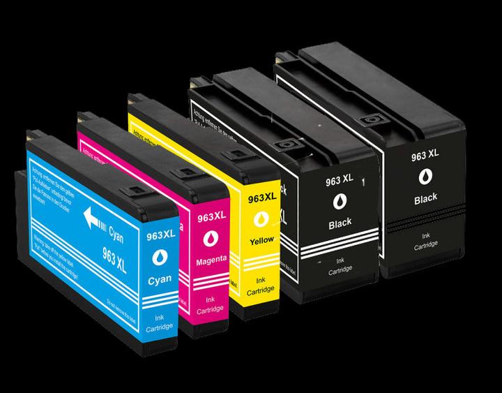 Image du produit Hermex Cartouche d'encre alternative à HP 963 XL (M, B, Y, CF)