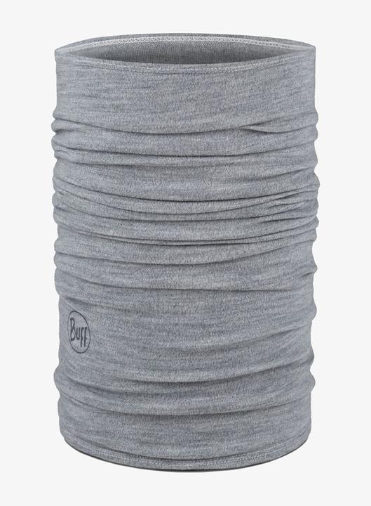 Actual product image Buff Merino 250g/m² Melange Cloud