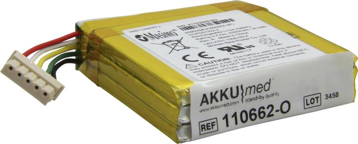 Produktbild AccuCell Akku Masimo Pulsoximeter - Typ 23794 (1 Stk., Gerätespezifisch, 4350 mAh)