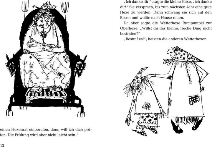 Actual product image Die kleine Hexe (German, Otfried Preussler, 1957)