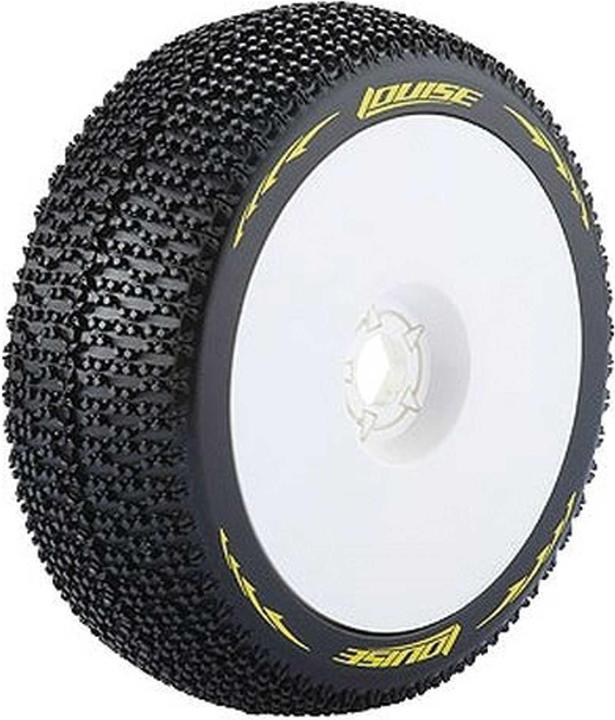 Produktbild Louise B-Maglev Reifen soft auf Felge weiss 17mm (2)