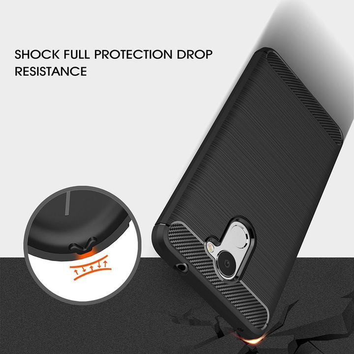 Produktbild König Design Huawei Y7 Prime Hülle Case Handy Cover Schutz Tasche Schutzhülle Bumper Blau (Huawei Y7 Prime (2017))