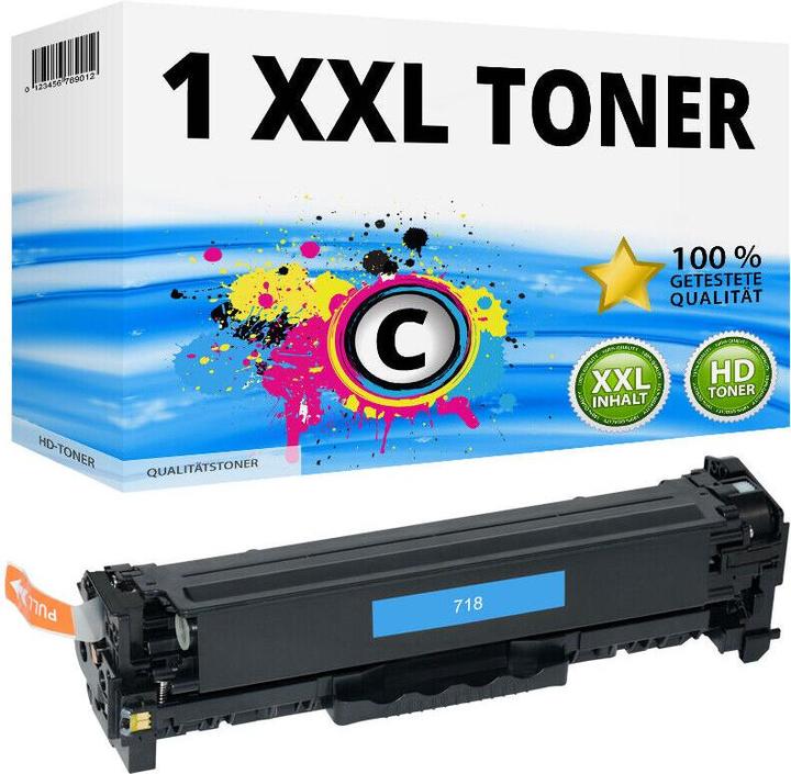 Image du produit Druckfuxx XXL TONER Kartusche für Canon 718 i-Sensys MF 724CDW 728CDW 729CX MF 8