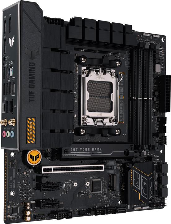 Actual product image ASUS TUF Gaming B650M-E (AM5, AMD B650M, mATX)