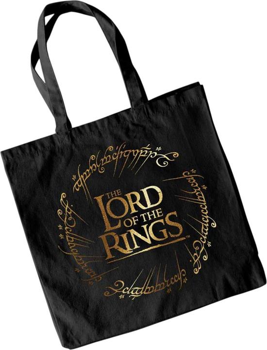 Produktbild Lord of the rings Tragetasche Goldfolie