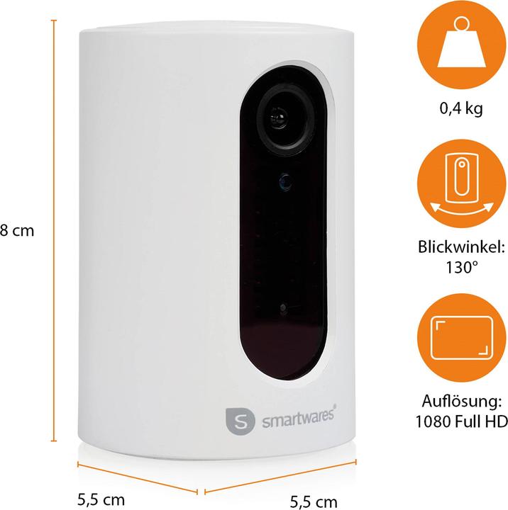 Immagine prodotto Smartwares Telecamera per la privacy (1920 x 1080 Pixels)