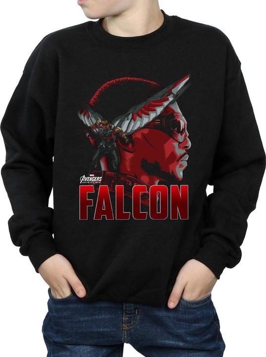 Produktbild Avengers Infinity War Falcon Character Sweatshirt Jungen (128)