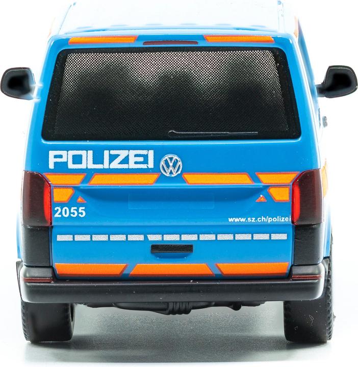 Actual product image Herpa VW T6 Transporter Lake Police Schwyz