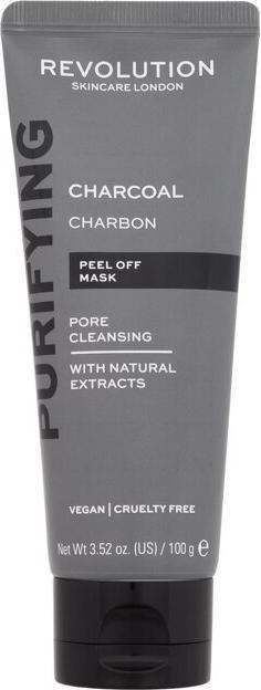 Actual product image Revolution Skincare Pore Cleansing Charcoal Peel Off Mask - Cleaning peeling mask - 100.0g (100 ml)