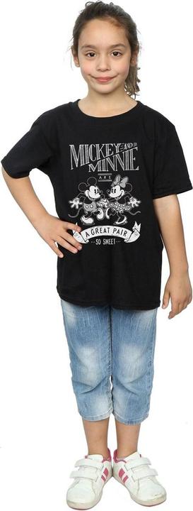 Image du produit Disney - T-shirt MICKEY AND MINNIE MOUSE GREAT PAIR - Fille (140, 146)