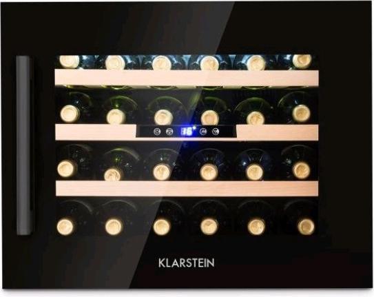 Klarstein Frigorifero per vino Vinsider 24 Onyx EditionG