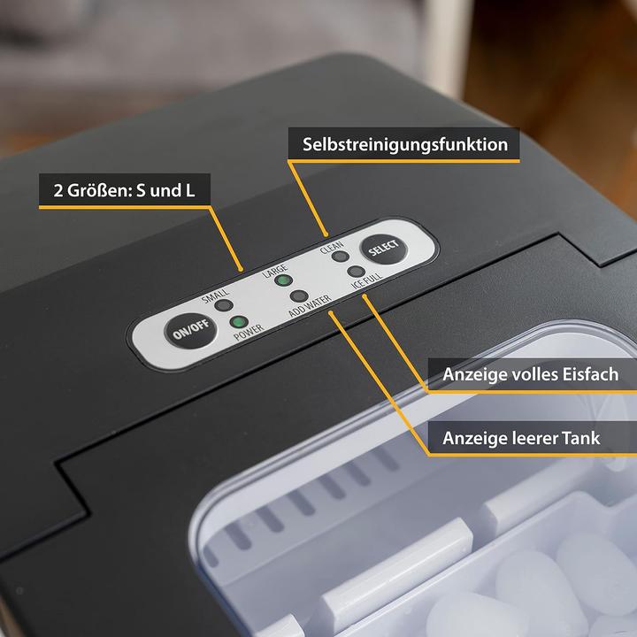 Actual product image TZS First Austria Ice cube machine