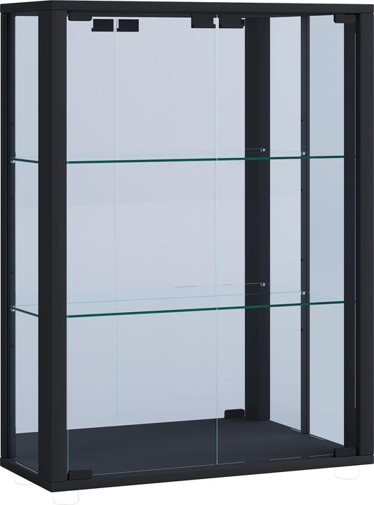 Image du produit VCM Vitrine murale vitrine de collection en verre vitrine murale étagère armoire en verre vitrine (60 x 25 x 80 cm)