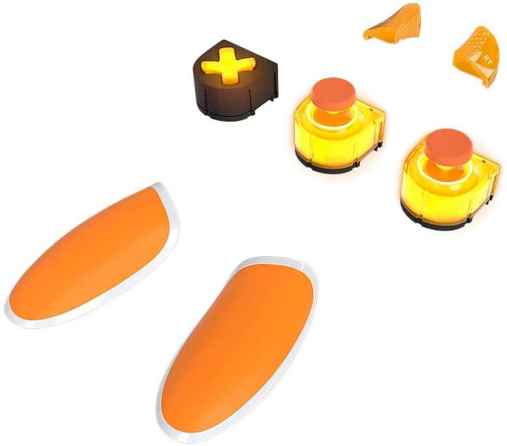 Produktbild Thrustmaster AddOn Gamepad Thrustm. eswap X LED ORANGE CRYSTAL P.XBO/PC (Xbox Series S, Xbox One S, PC, Xbox One X, Xbox Series X)