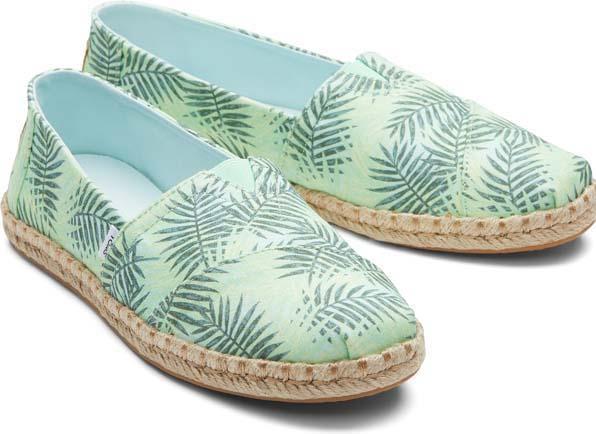 Toms W's Alpargata Rope Print (37.5)