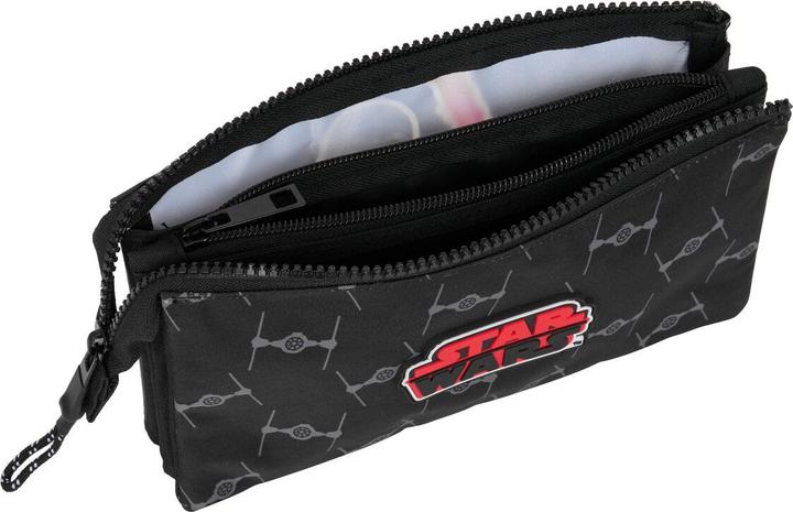 Produktbild Star Wars Zweifaches Mehrzweck-Etui The fighter Schwarz 22 x 12 x 3 cm
