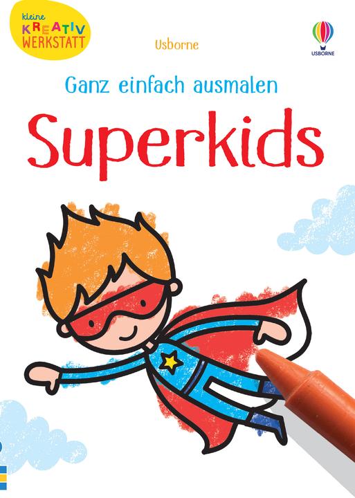 Produktbild Kleine Kreativ-Werkstatt – Mein Ganz-einfach-Ausmalen-Koffer: Dinos, Lastwagen, Superkids