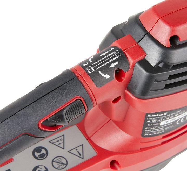 Actual product image Einhell Ge-Eh 7067 (Electric hedge trimmer)