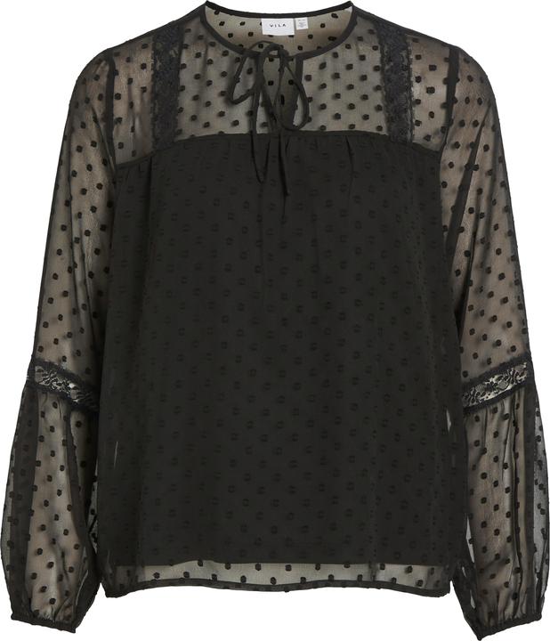 Actual product image Vila Detailed long-sleeved blouse (40)