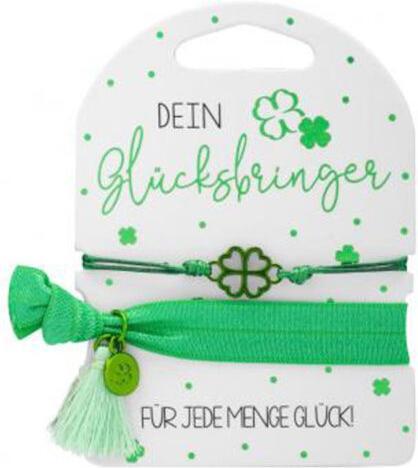 Sheepworld Armband Set Motiv Klee.48469 (Pappe, Zinklegierung, Polyester)