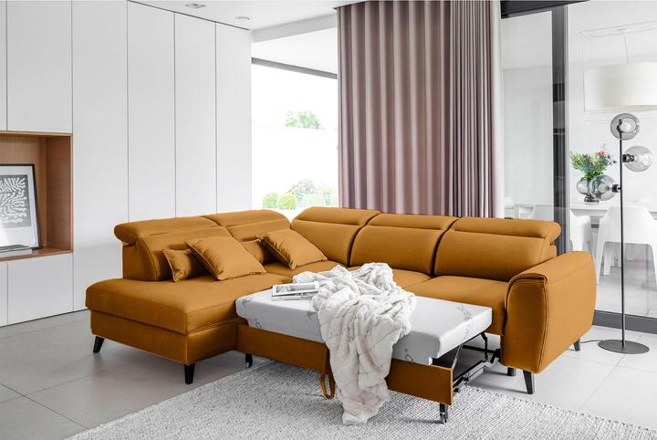 Actual product image ELTAP Noble (Corner sofa, 4-seater, Sofa bed)