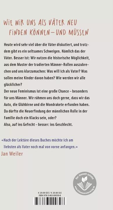 Produktbild Vatersein (Deutsch, Tillmann Prüfer, 2022)