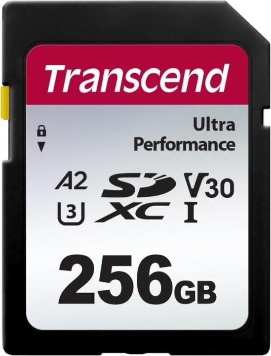 Image du produit Transcend Carte SD SDXC SDC340S 160/90 Mo/s (256 Go, SDXC, U3, UHS-I)
