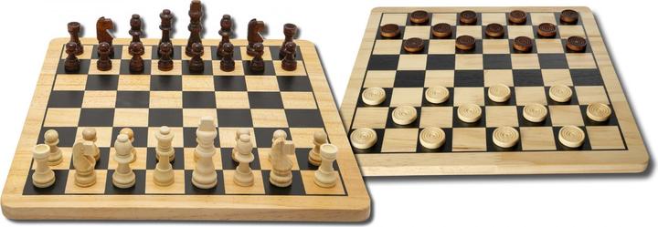 Produktbild Noris Spiel Schach und Dame