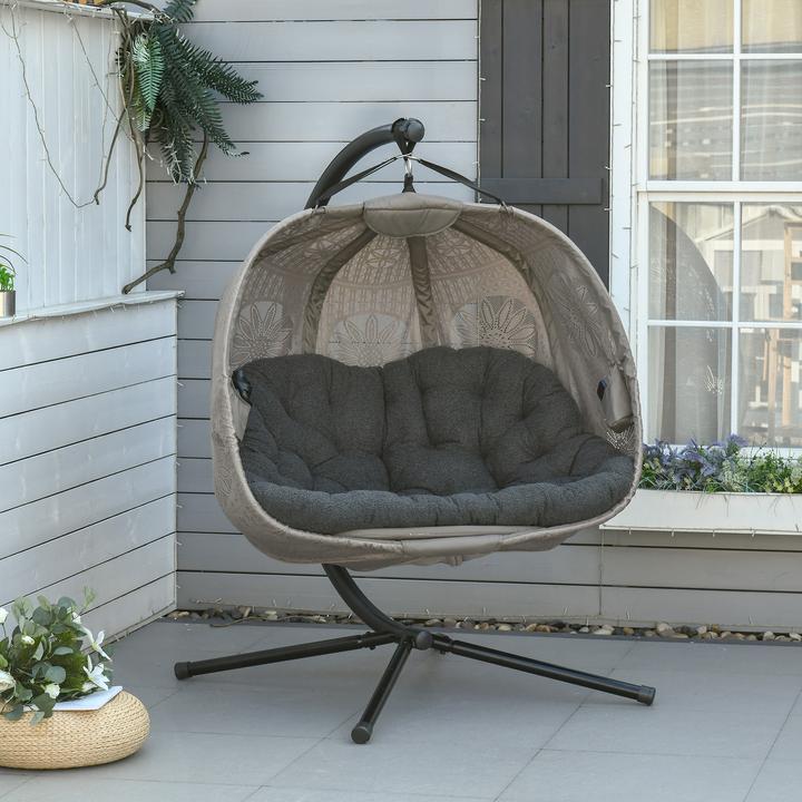 Image du produit Outsunny Fauteuil suspendu (240 kg)