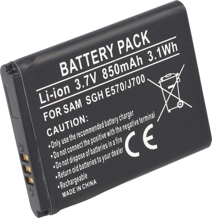 Samsung Battery SGH-E570 Battery, SGH-J700, AB503442BECSTD