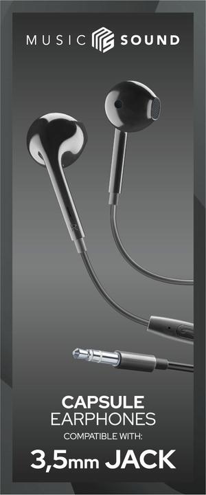 Actual product image Cellularline Music Sound Earphones Capsule (Cable)