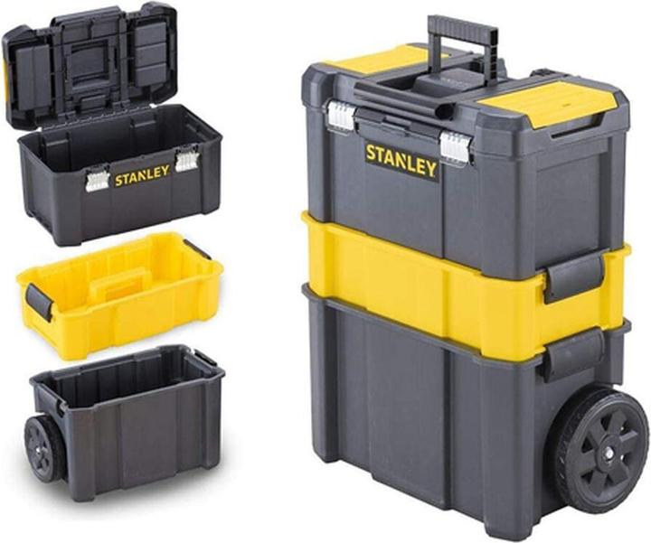 Actual product image Stanley Essential Rolling Workshop (3 pieces)