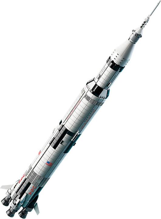 Image du produit LEGO NASA Apollo Saturn V (21309, LEGO Ideas, LEGO difficiles à trouver)