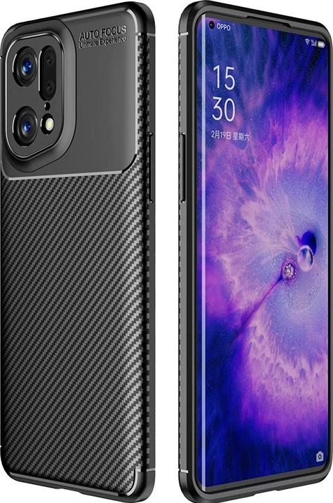 Image du produit Screenguard Oppo Find X5 Pro Housse Design carbone TPU Case (Oppo Find X5 Pro)