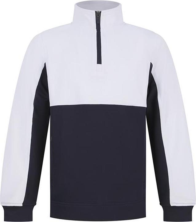 Actual product image Finden & Hales Fleece top with short zip (116)